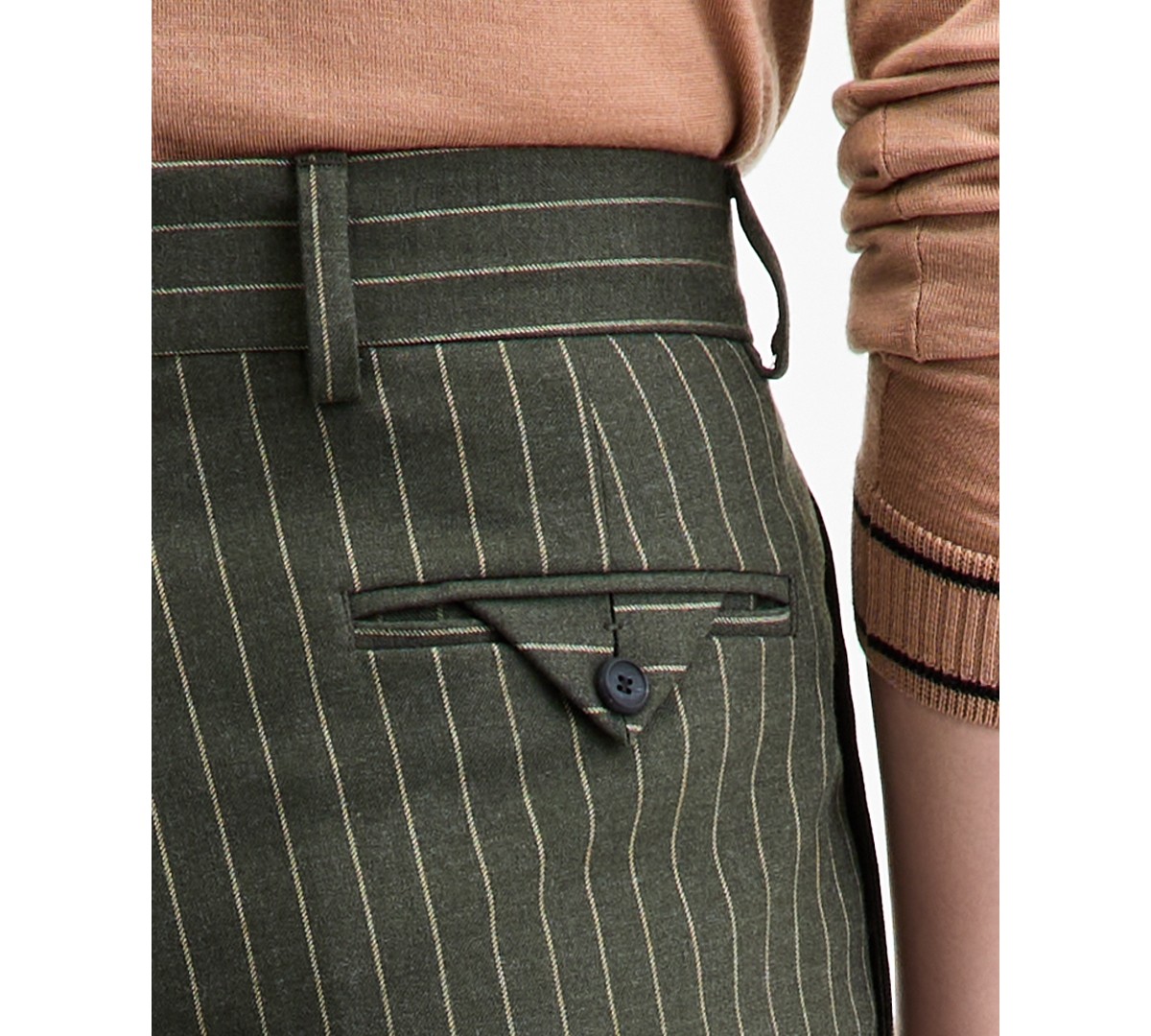 Hugo by Boss Men's Modern-Fit Pleated Pinstripe Suit Pants