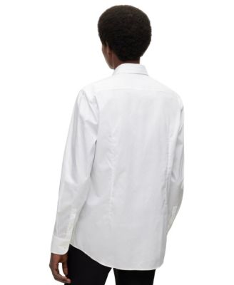 Men's Easy-Iron Slim-Fit Dress Shirt
