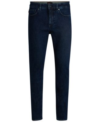 Men's Slim-Fit Indigo Blue Jeans