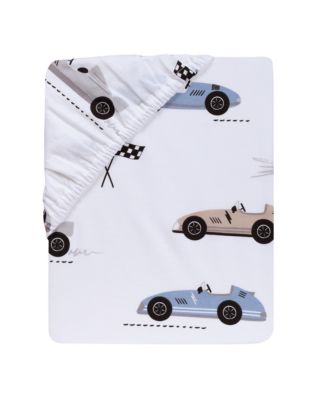Little Racer 3-Piece Cars/Transportation Baby Crib Bedding Set