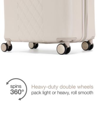 Diamond 3-Piece Expandable Spinner Luggage Set