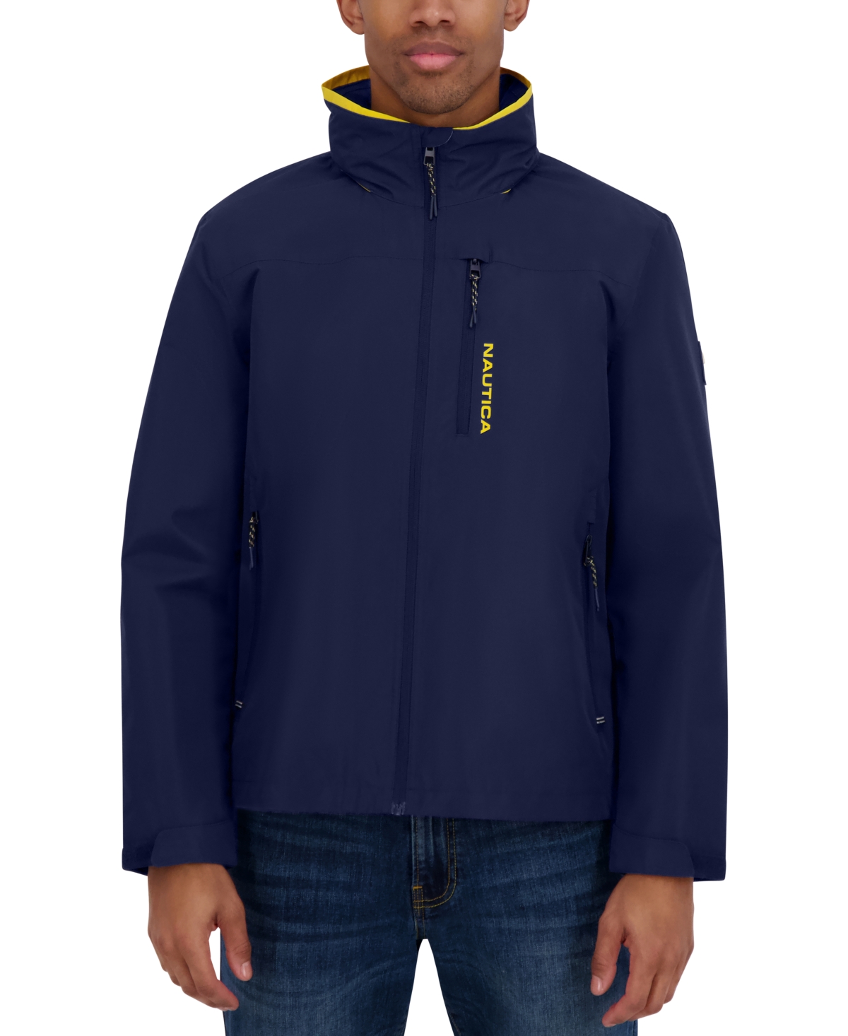 Nautica Men's Hooded Sailing Jacket