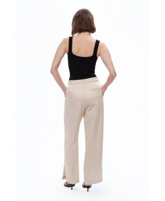 Women's Slit Detailed Pants
