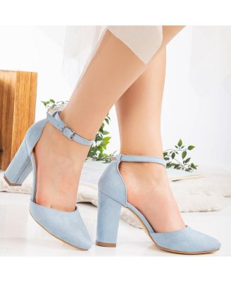 Gisele High Block Heel Pumps