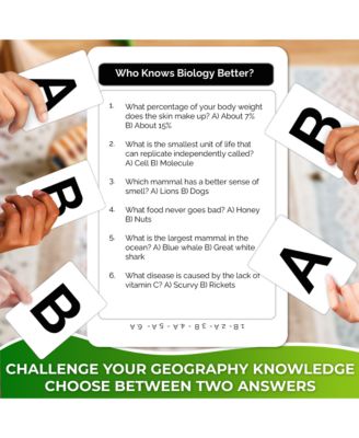 Who Knows Me Better? - Teens & Family Card Trivia Game | Fun Learning & Educational Questions for Teens & Families