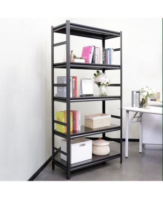 Adjustable Heavy Duty Metal Shelving - 5-Tier Storage Shelves, 2000LBS Load, Kitchen