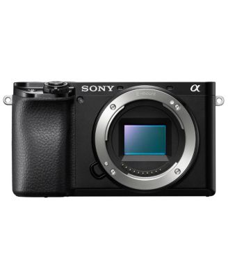 Sony Alpha a6100 Mirrorless Digital 4K Camera - Bundle with Shoulder Bag, 32GB SD Card, Screen Protector, Cleaning Kit, Corel PC Software Kit,