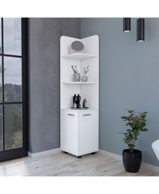 Accent Cabinet with Four Shelves – Stylish and Functional Storage