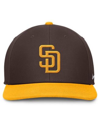 Men's Brown/Gold San Diego Padres Pro Performance Snapback Hat