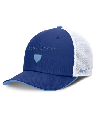 Nike - Men's Royal Toronto Blue Jays Rise Diamond Plate Performance Trucker Flex Hat