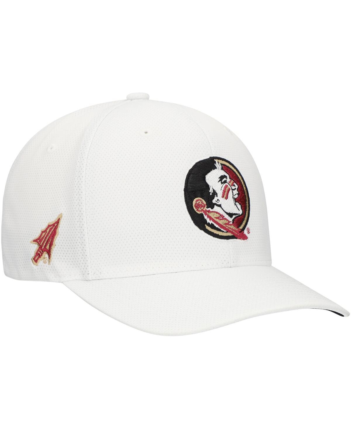 Top Of The World Men's White Florida State Seminoles Reflex Performance Flex Hat In White