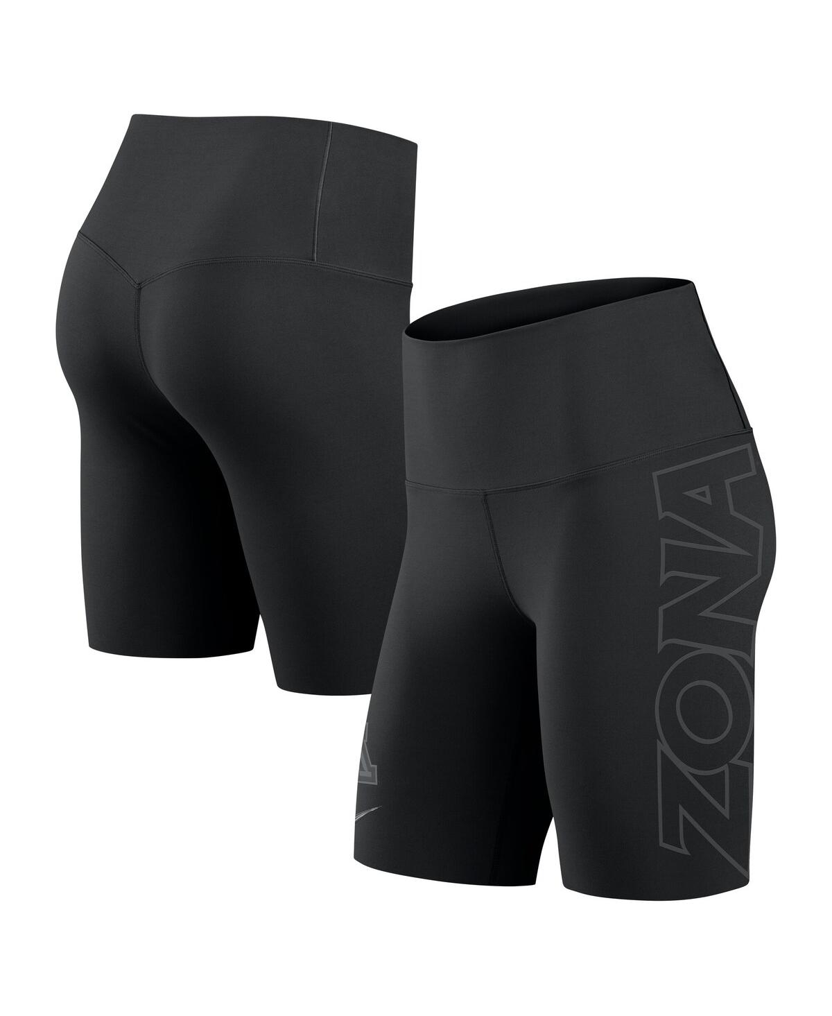 Nike Women's Black Arizona Wildcats Zenvy Performance Bike Shorts In Black