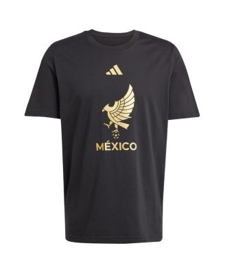 adidas - Men's Black Mexico National Team 2025 Third Jersey DNA Graphic T-Shirt