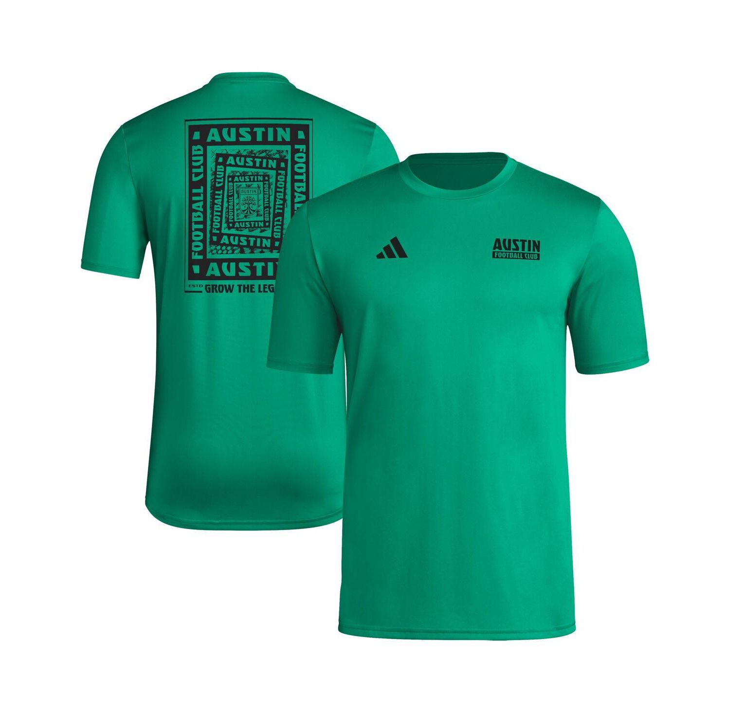 Men's Green Austin FC Local Wrap T-Shirt