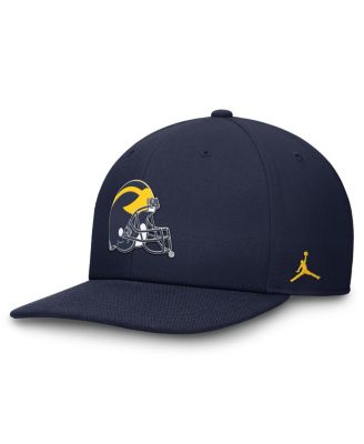 Jordan - Men's Navy Michigan Wolverines Dry-FIT Pro Adjustable Hat