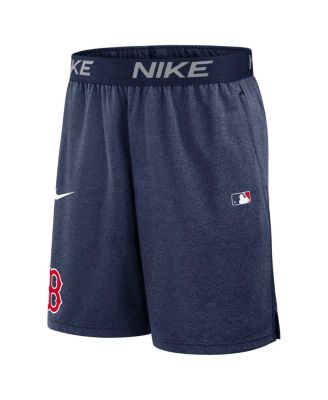 Men's Navy Boston Red Sox Authentic Collection Performance Knit Shorts