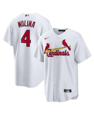 Nike - Men's Yadier Molina White St. Louis Cardinals Home Replica Retired Player Jersey