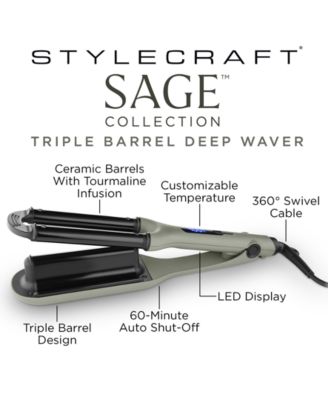 Sage Triple Barrel Deep Waver