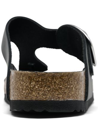 Women's Gizeh Big Buckle Oiled Leather Sandals from Finish Line