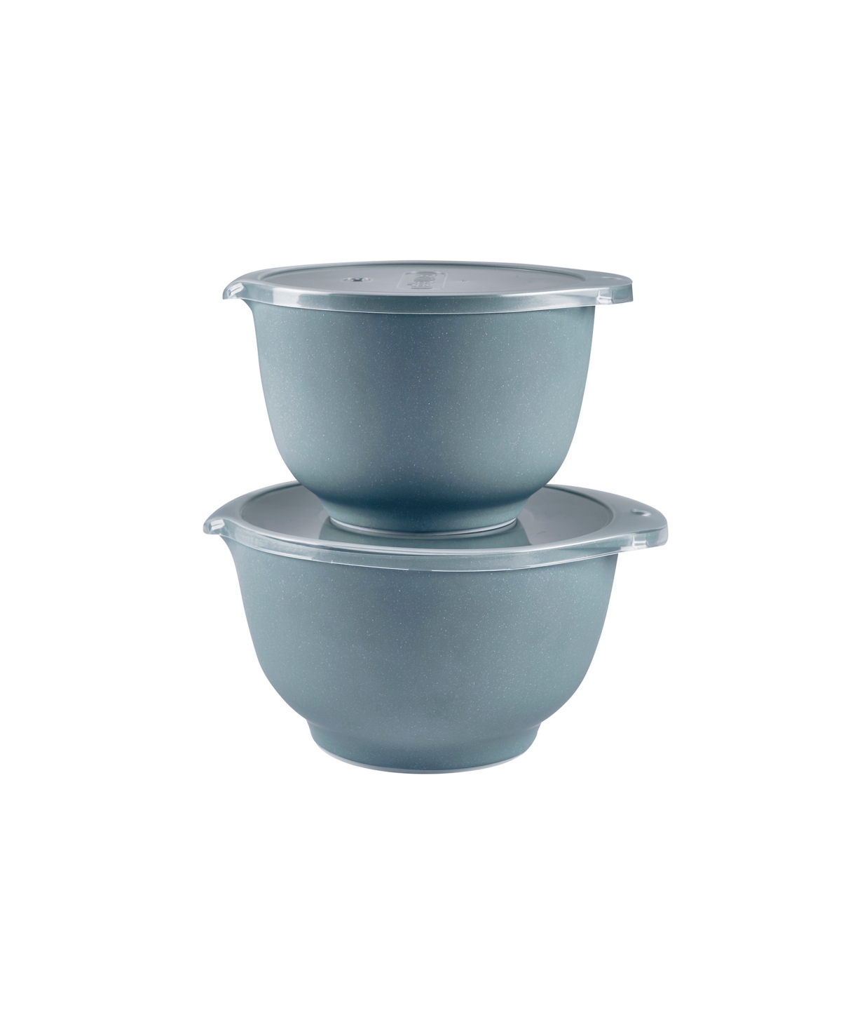 Rosti Margrethe 2-piece Mixing Bowl Set In Pebble Green