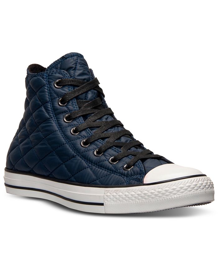 Converse Unisex Chuck Taylor Hi Quilted Casual Sneakers from Finish ...