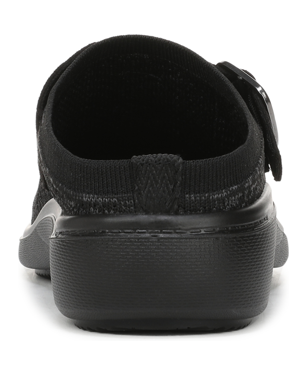Lifestride Women's Balance-knit Washable Round Toe Clogs In Black