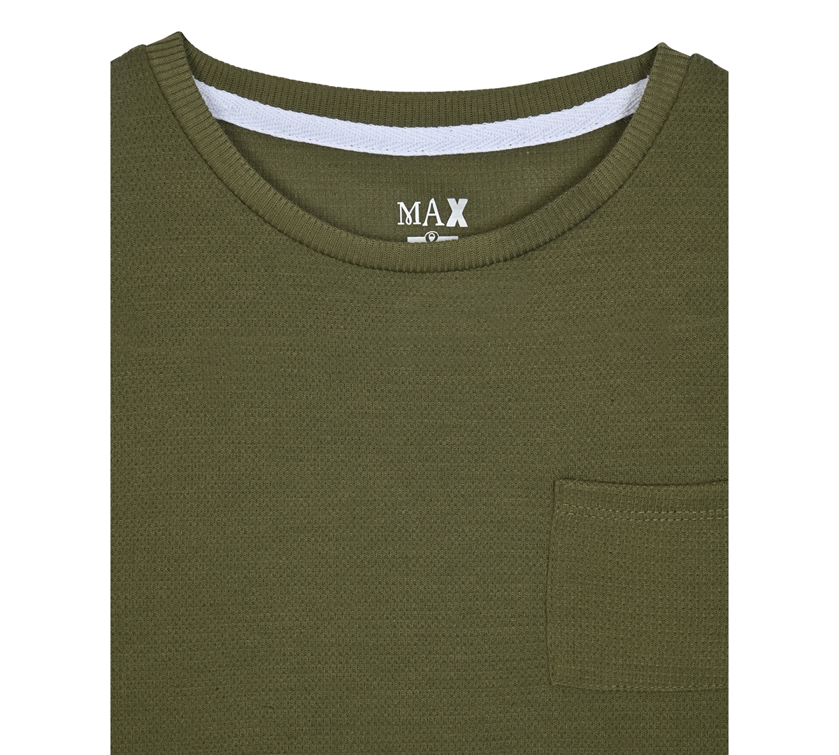 Max & Olivia Big Boys Waffle Thermal Top & Shorts Pajama Set