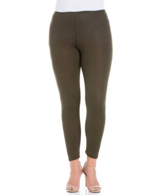 Plus Size Comfortable Ankle Length Leggings