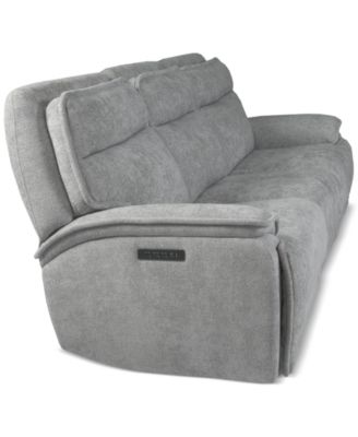 Ozryn 3-Pc. Fabric Sofa with 3 Power Motion Chairs, Exclusively at Macy's
