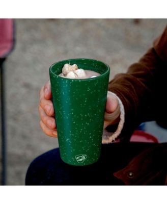 Coffee Tumbler 16oz: 2 pk - Green Speckled
