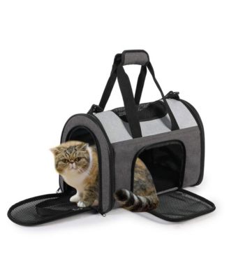 Sport Airline Pet Carrier: 16" - Smoke Grey