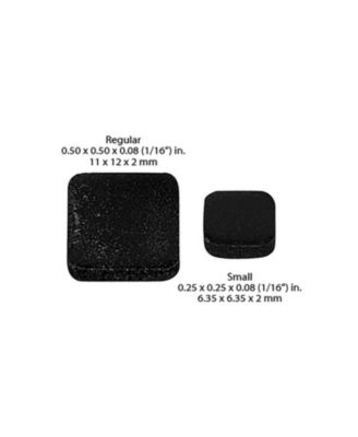 3D Foam Squares: 2mm Black Mix - 10 Pack