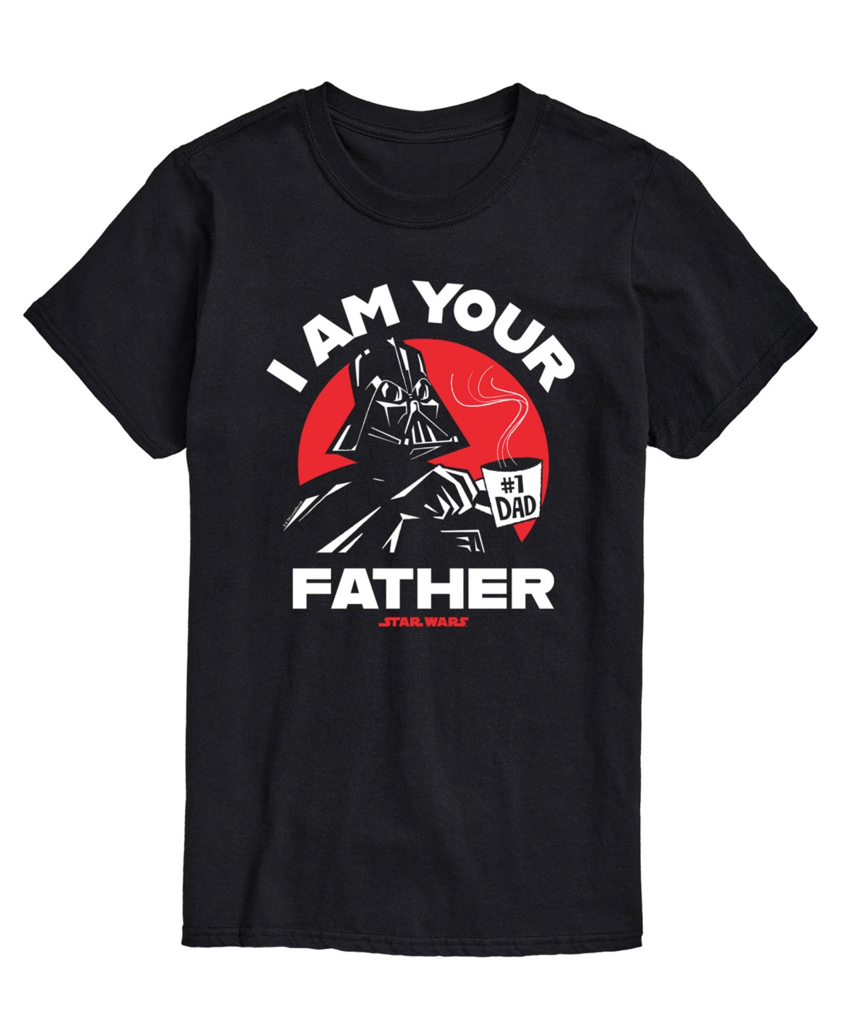 Men's Star Wars I Am Your Father Short Sleeve T-Shirt - Black
