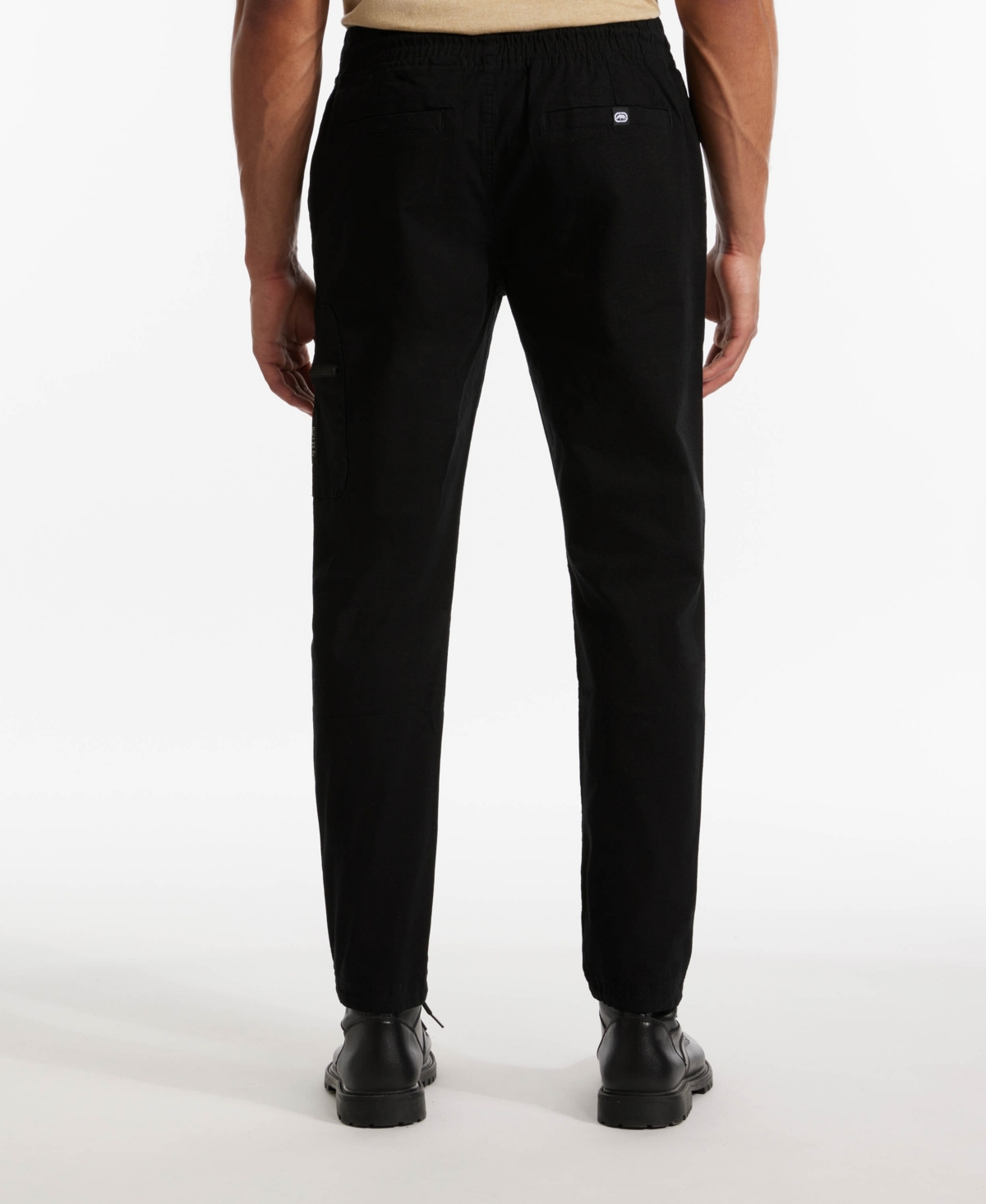 Ecko Unltd . Left Sides Cargo Jogger In Black