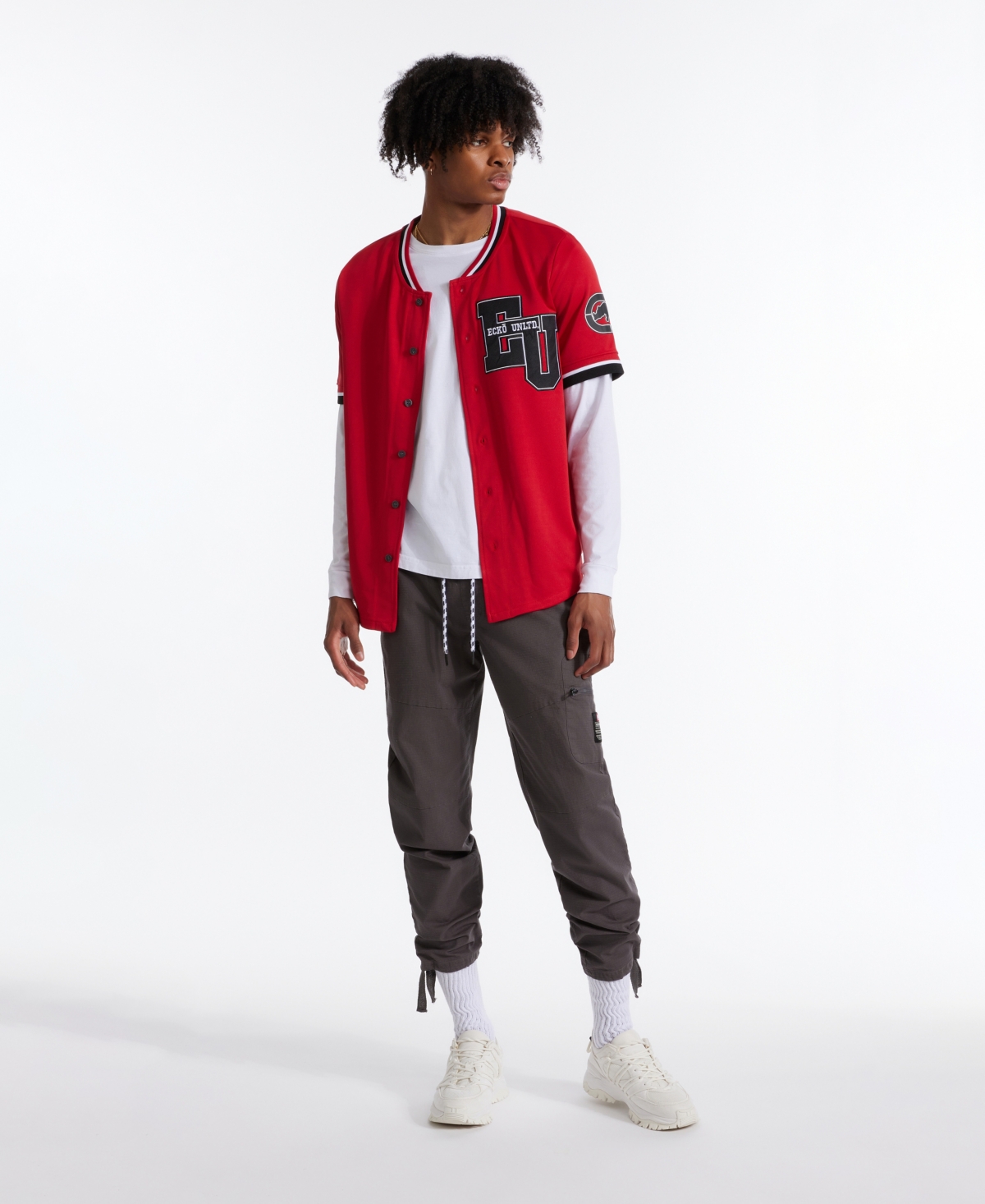 Ecko Unltd . Left Sides Cargo Jogger In Magnet