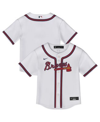 Outerstuff - Toddler White Atlanta Braves Home Replica Jersey