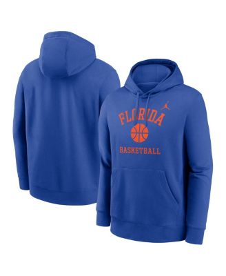 Jordan - Men's Royal Florida Gators Basketball Arch Pullover Hoodie