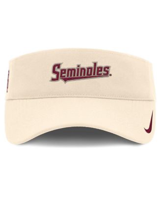 Men's Natural Florida State Seminoles Primetime Ace Adjustable Visor Hat