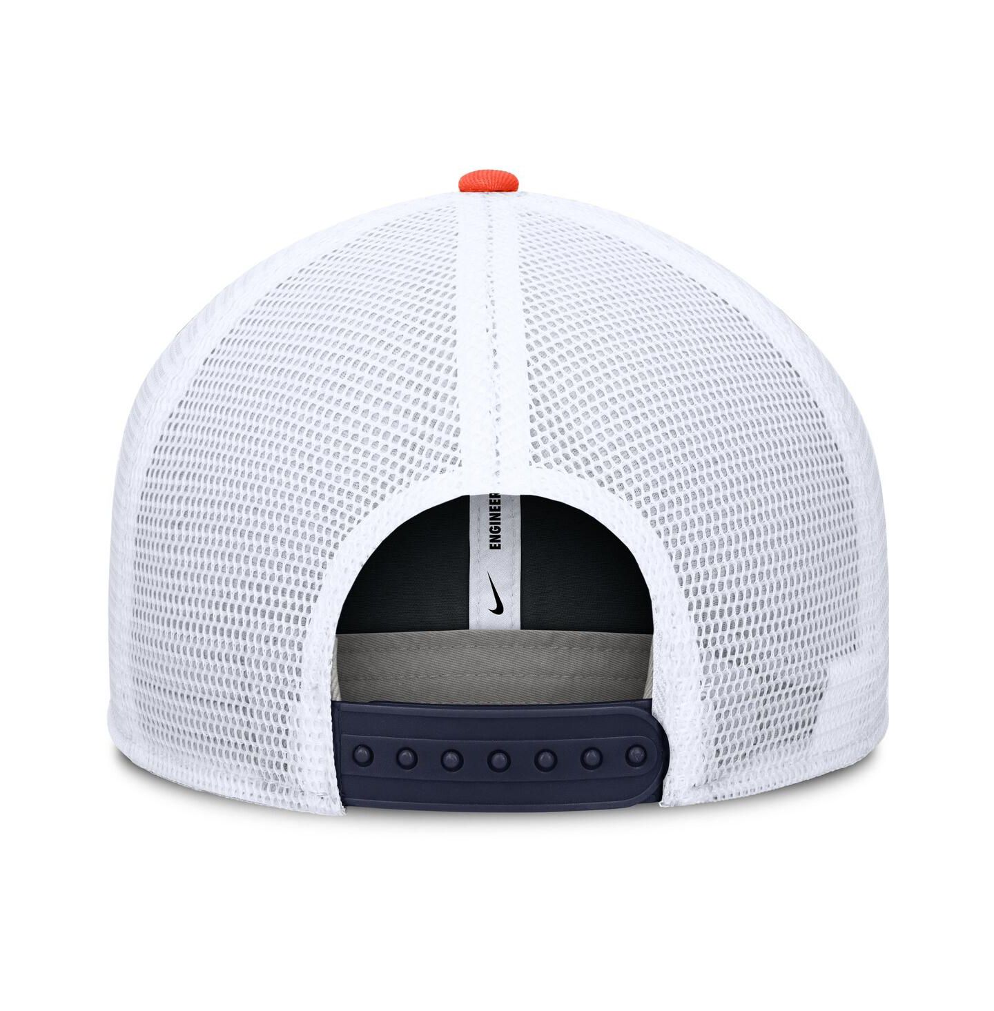 Мужская кепка Nike Navy/Orange Houston Astros Pro Performance Trucker Snapback Hat — фото 2