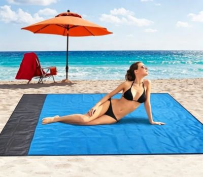 Beach Blanket Outdoor Waterproof Picnic Sand Proof Mat 79 X 83 in