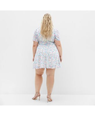 Plus Size Cara Print Dress