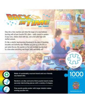Back in Time - Girl Power 1000 Piece Jigsaw Puzzle