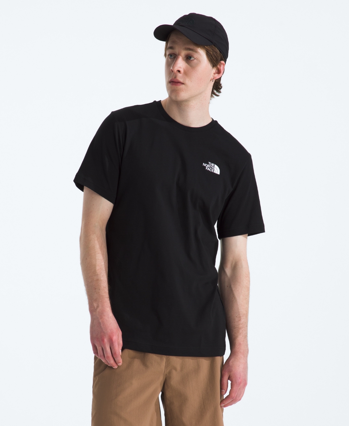 THE NORTH FACE MEN'S SHORT SLEEVE BOX NEVER STOP EXPLORING CELEBRATION T-SHIRT 