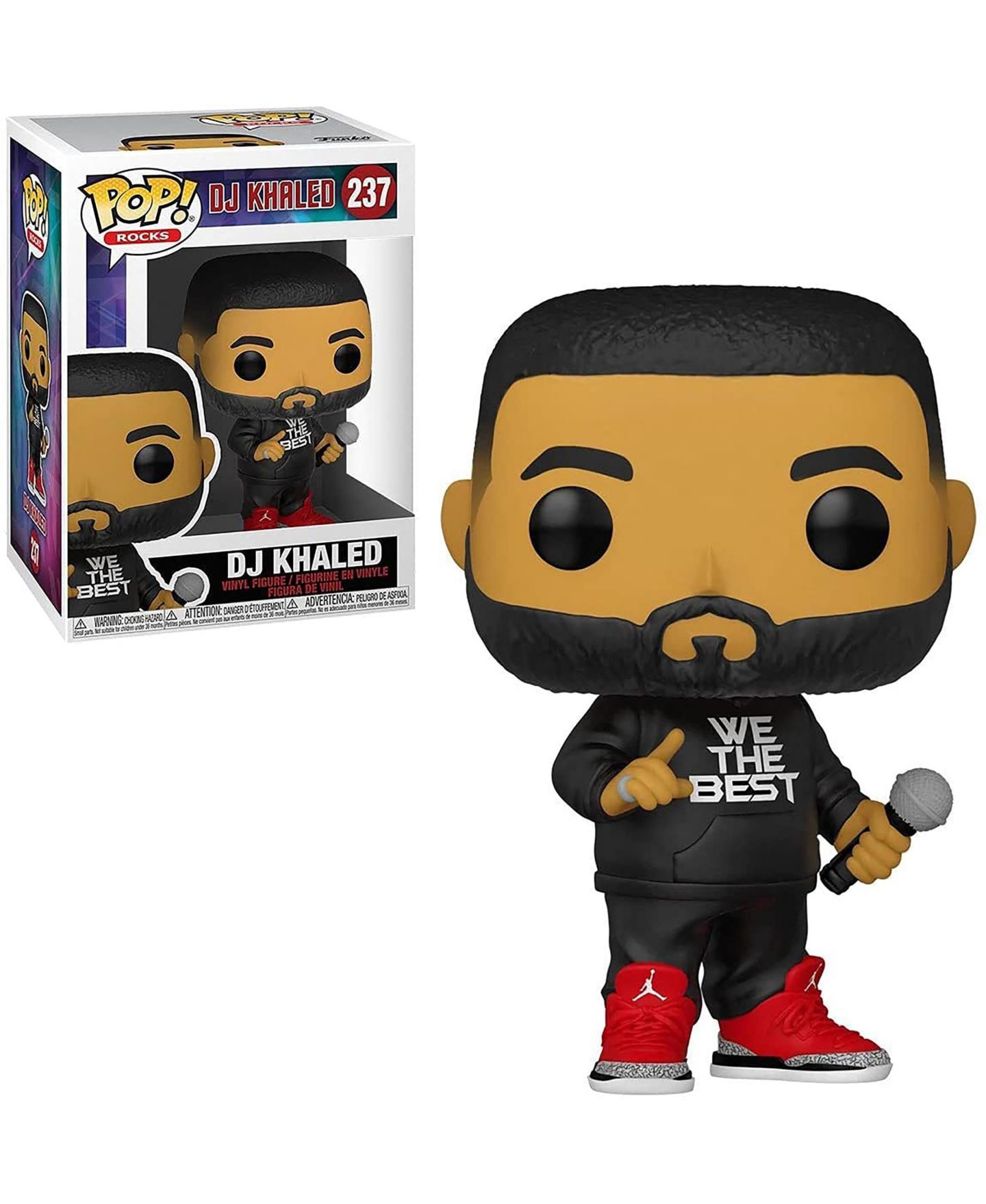 Детская фигурка Funko POP Rocks Vinyl Figure DJ Khaled — фото 1