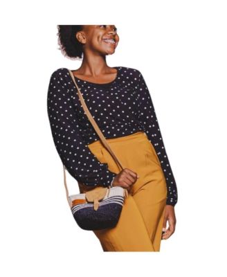 Small Balance Handmade Shoulder Kiondo Sisal Crossbody Bag