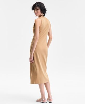 Women's Faux-Wrap Midi Dress, Exclusively at Macy's