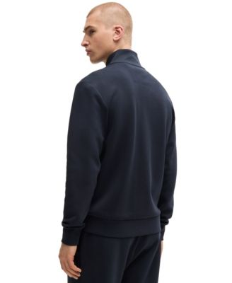 Men's Logo Print Zip-Up Sweatshirt