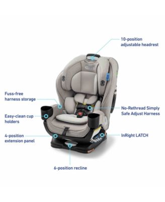Extend2Fit&reg; 3-in-1 Car Seat
