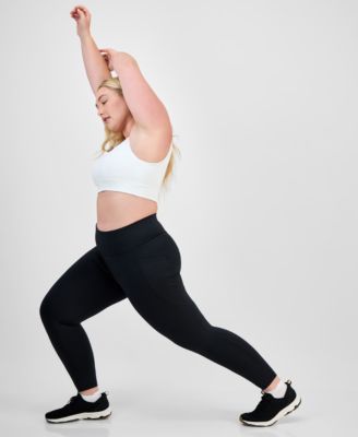 Women's Solid 7/8 Compression Leggings, XS-4X, Created for Macy's