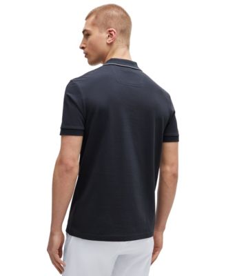 Men's Tonal Logo Slim-Fit Polo Shirt